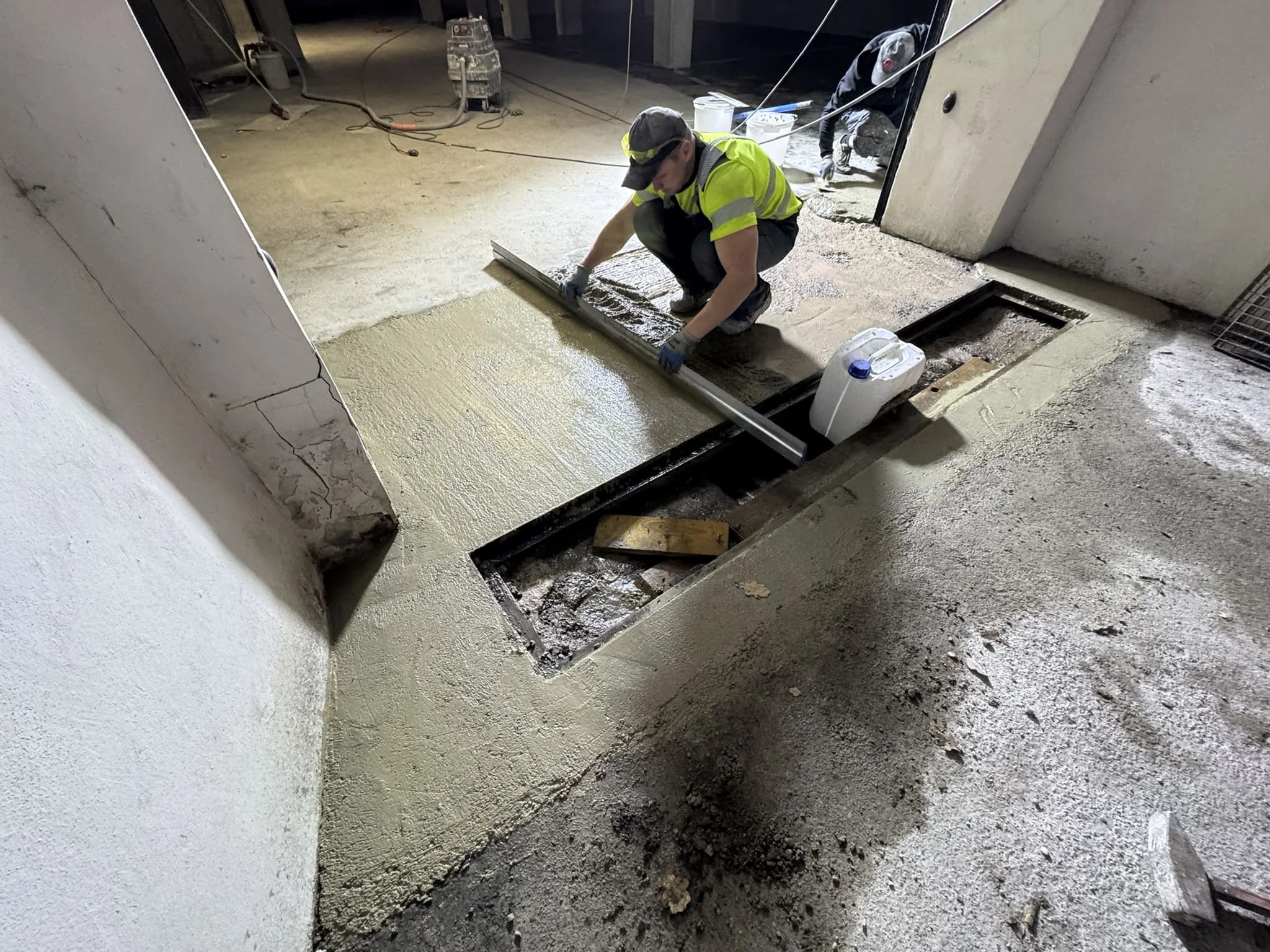 Concrete floor repair Warsaw