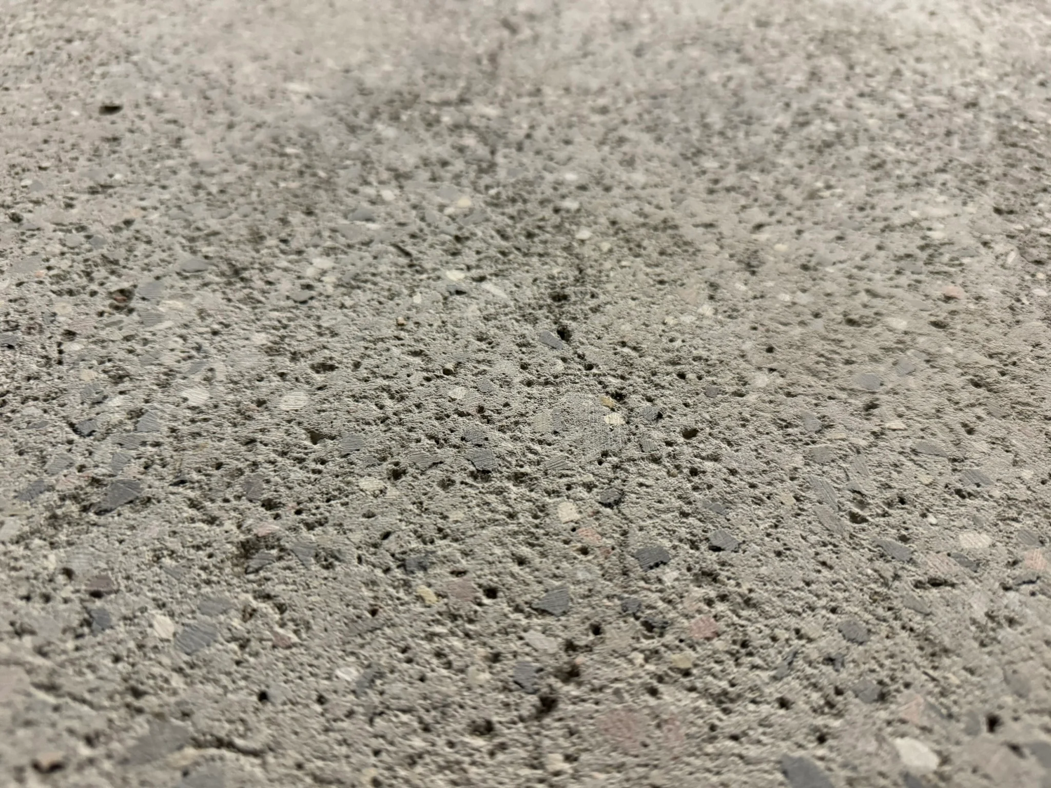 Repair of concrete floors in parking lots