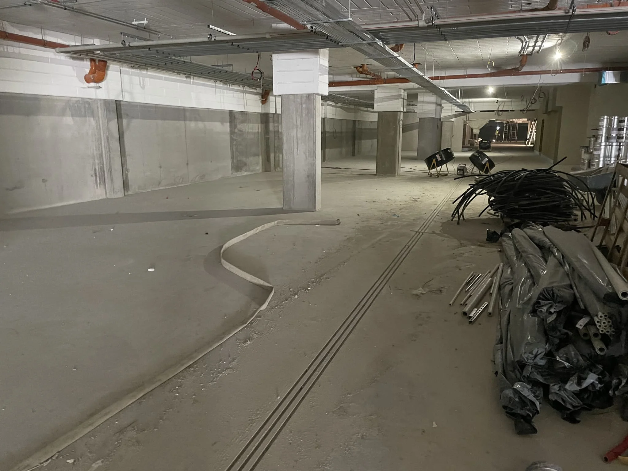 Harzboden für das Krankenhaus
