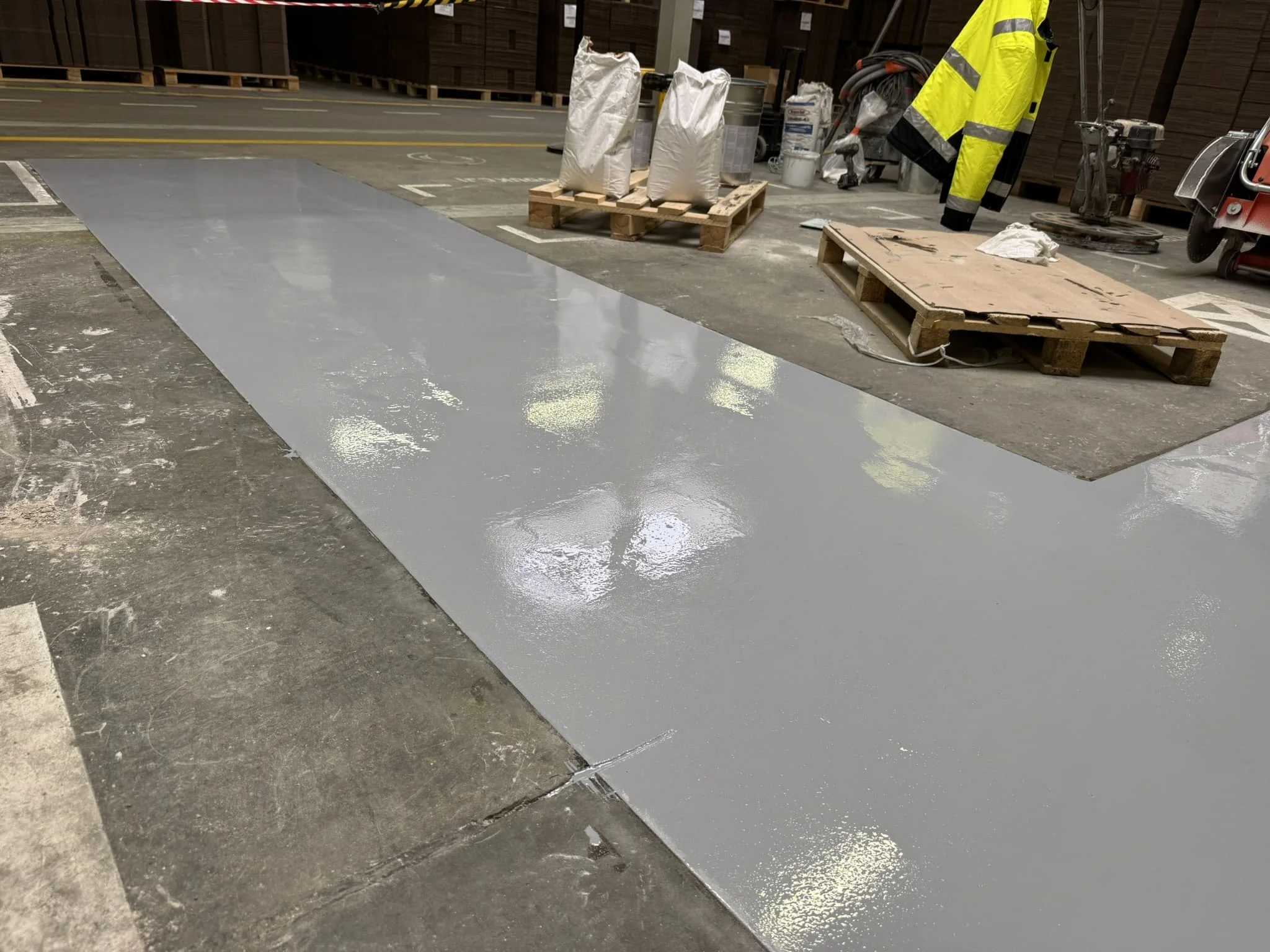 Industrial floor repair
