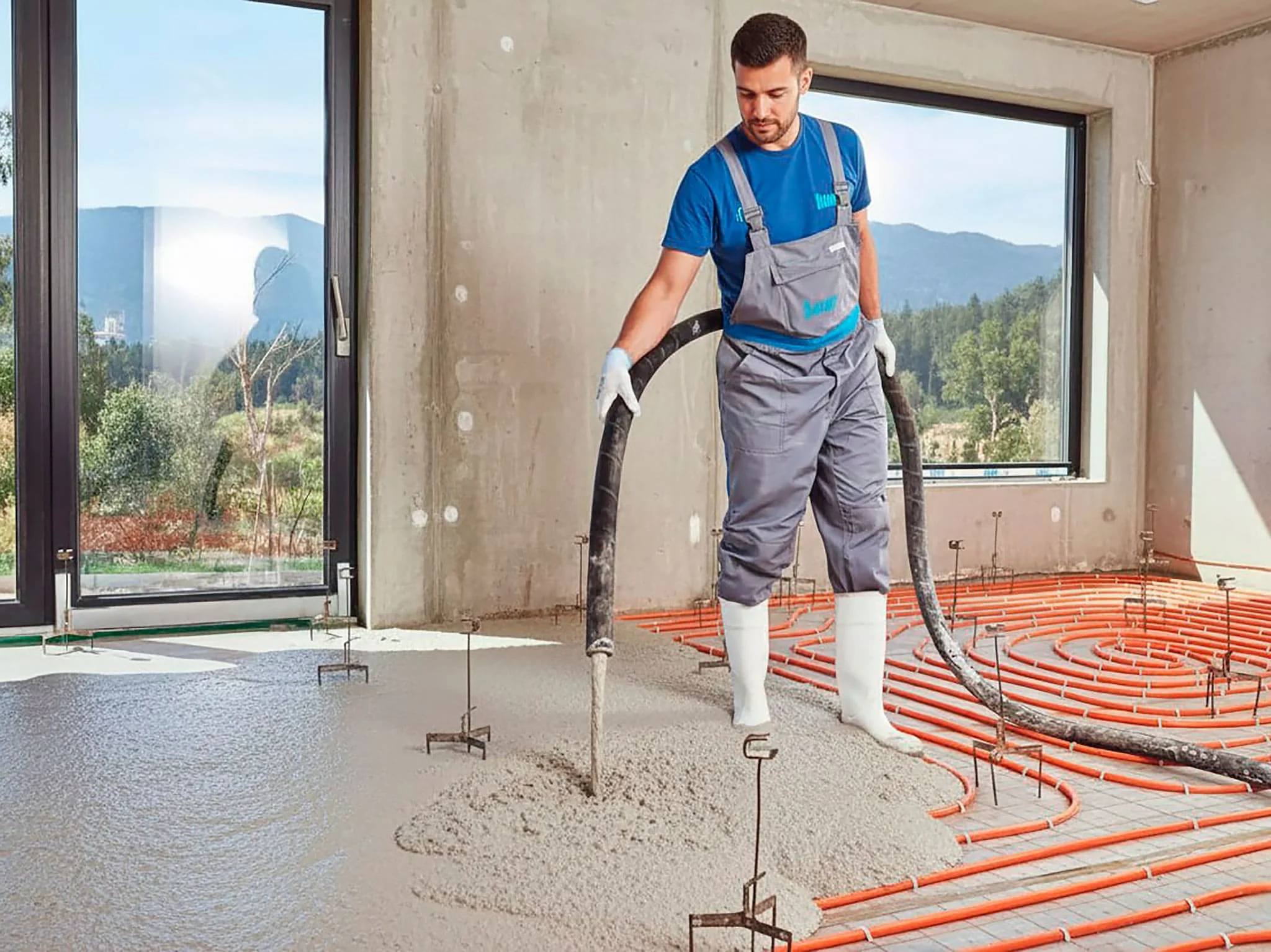 What is anhydrite screed?