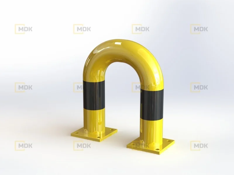 Straight arched barrier OPP03