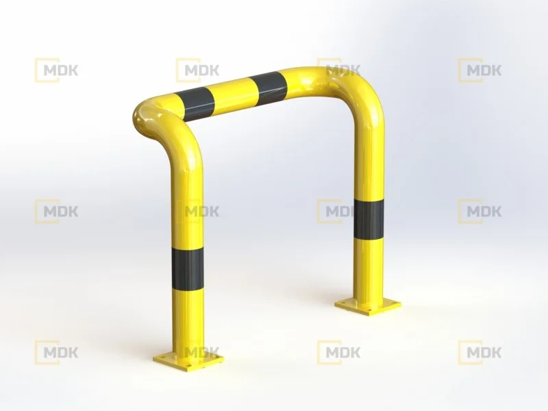 Arched hanging barrier OPS02