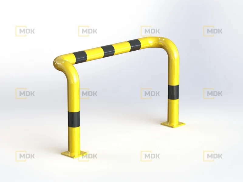 Arched hanging barrier OPS03