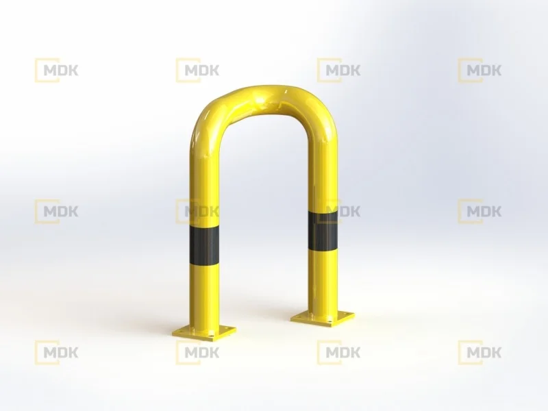 Arched hanging barrier OPS05