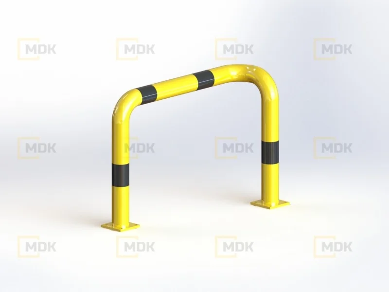 Arched hanging barrier OPS06